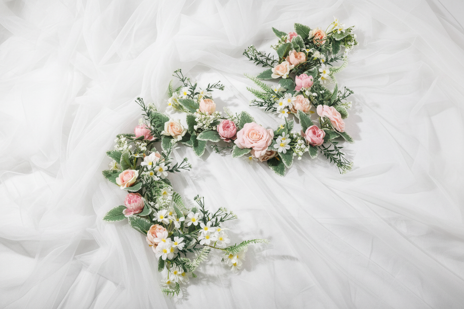 Peony & Rose Floral Garland
