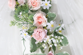 Peony & Rose Floral Garland