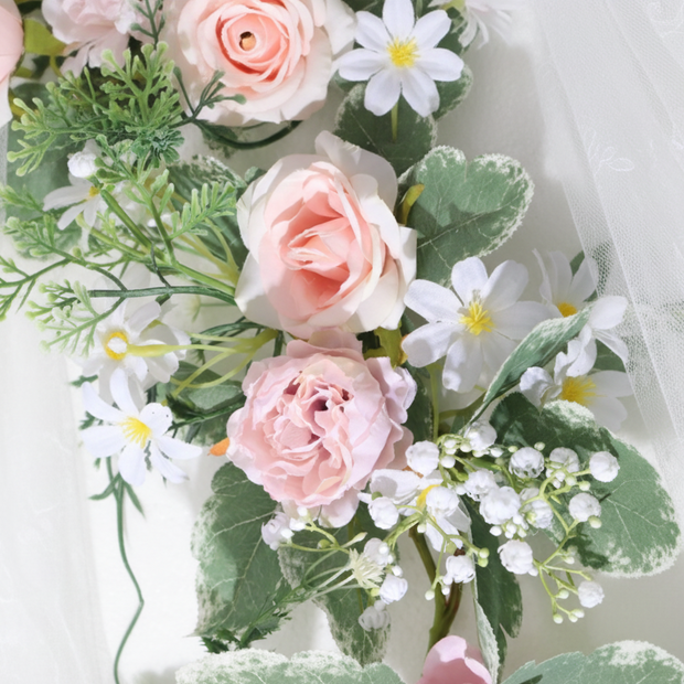 Peony & Rose Floral Garland