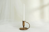 Sienna Gold Iron Candle Holder