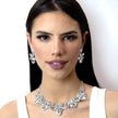 #16695 - Royal Statement Rhinestone Collar Necklace